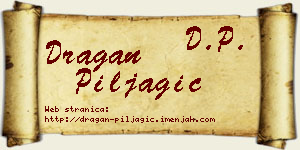 Dragan Piljagić vizit kartica